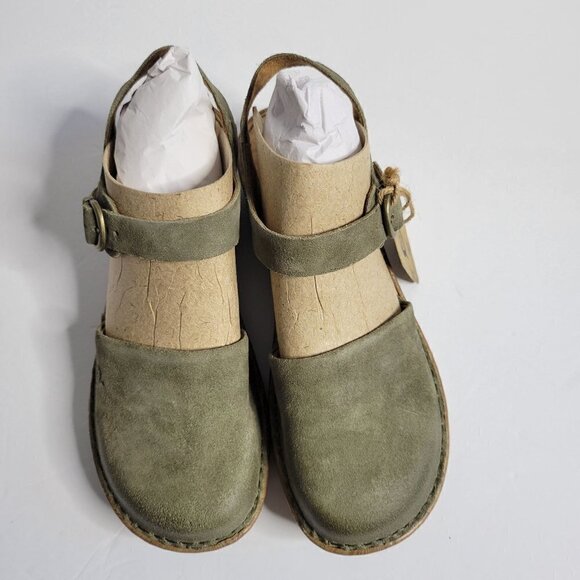 BORN Leather Alianna Platform Comfort Clogs Women Size 6 - Picture 6 of 14